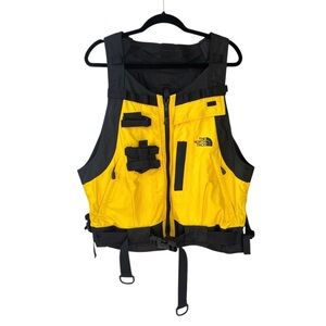 THE NORTH FACE Vintage Men’s Steep Tech Heli Hydration Vest Black Yellow L